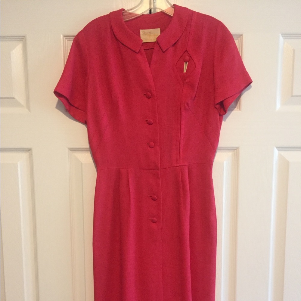 1950s Vintage Betty Hartford Dress
